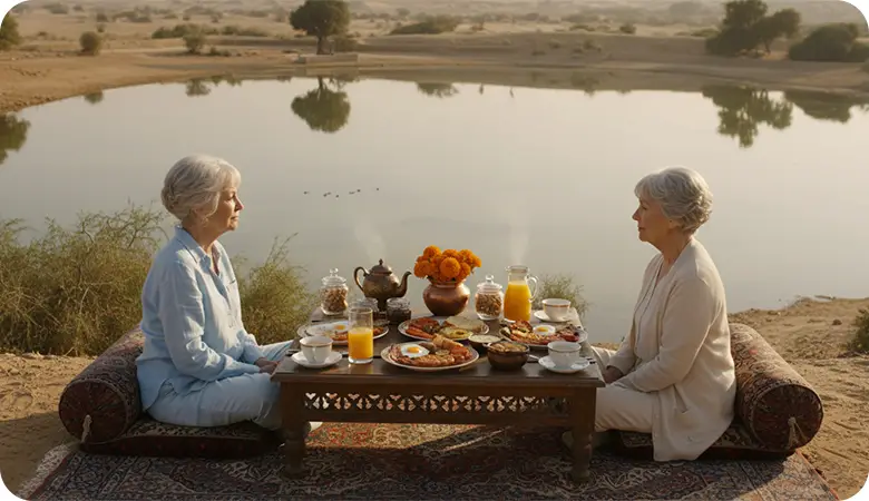 breakfast-jaisalmer-oasis-near-kuldhara