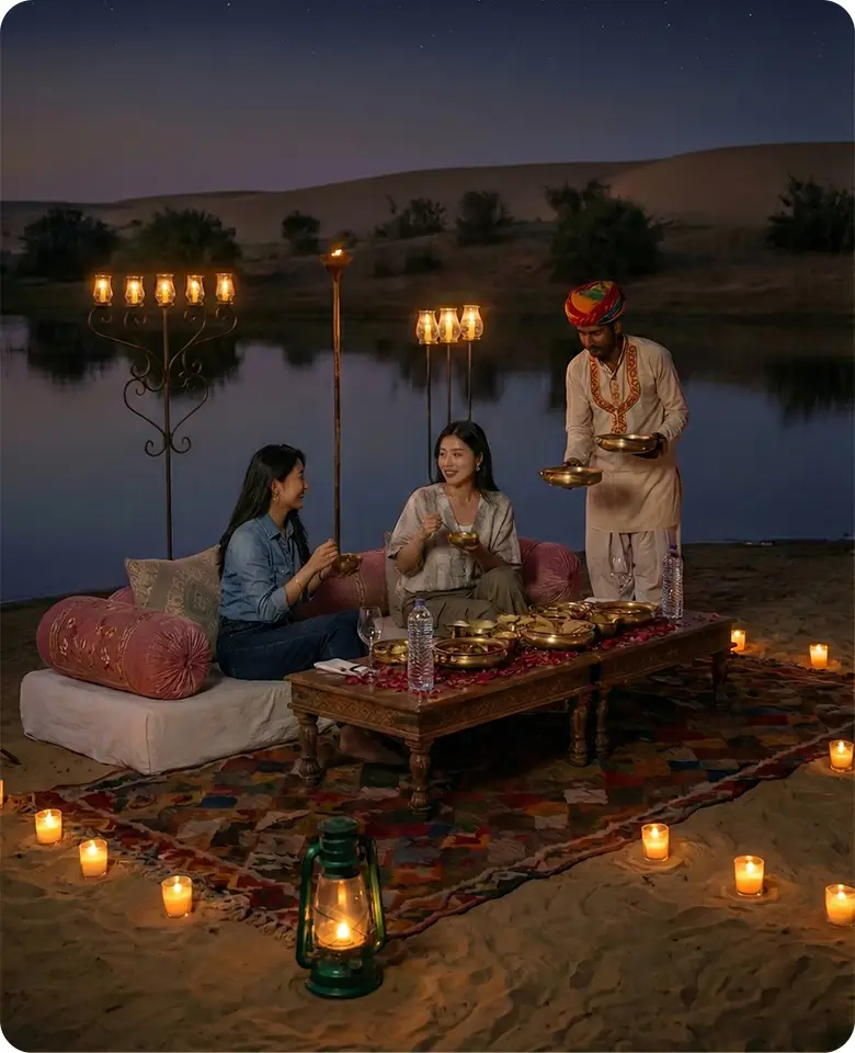 dinner-at-oasis-in-jaisalmer