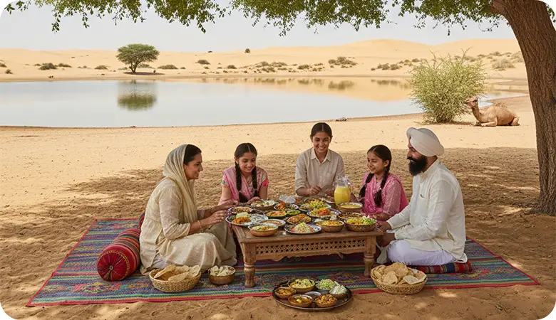 lunch-jaisalmer-oasis-near-kuldhara