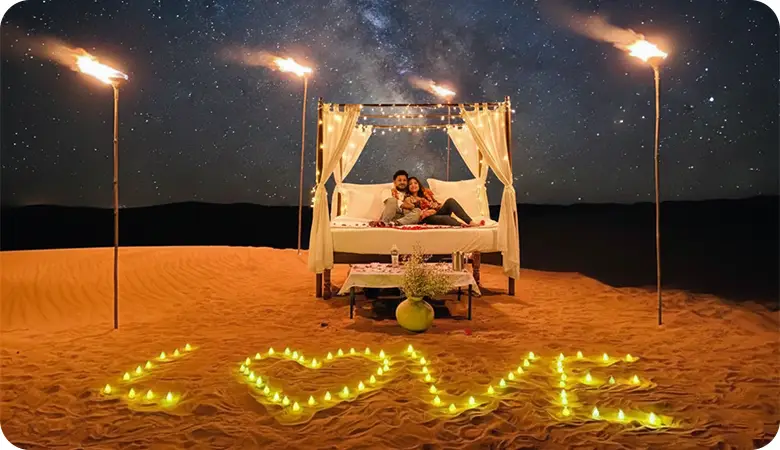 luxury-romantic-night-on-dunes-jaisalmer