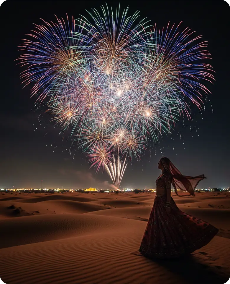 new-year-fireworks-jaisalmer